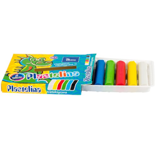 Školská plastelína 15g 6 farieb Tetis