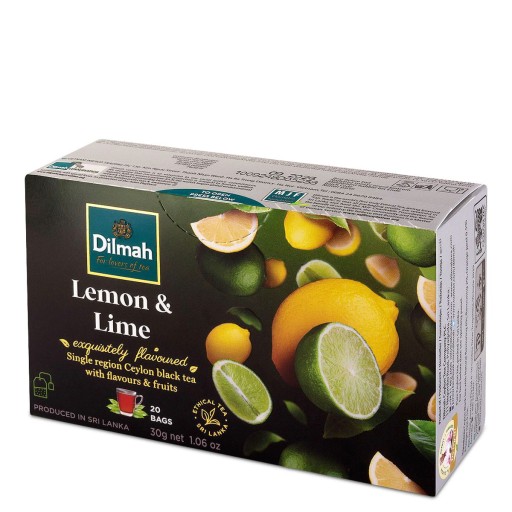 Čaj Dilmah Lemon Lime Ex20 s príveskom