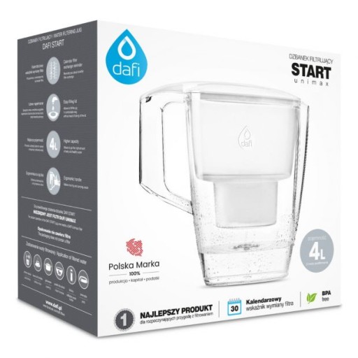 DAFI START unimax kanvica 4 litre, biela