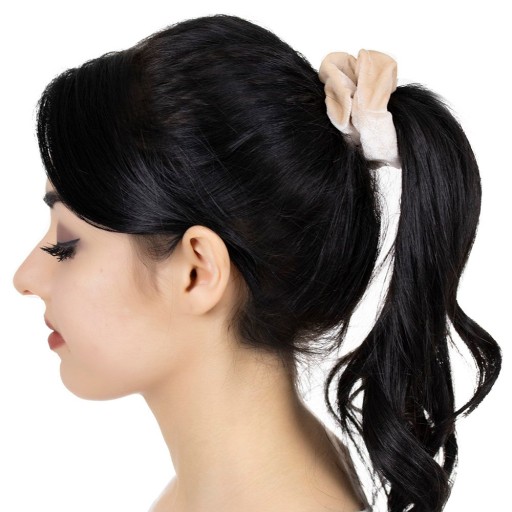 HAIR RUB, velvet scrunchies, velvet velvet