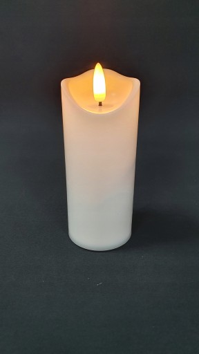 LED VLOŽKA DO SVIEČKY AKUMULÁTOROVÁ EFEKT PLAMEŇA SVIEČKY SILNÝ PLAMEŇ 17,5 cm