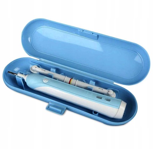 UNIVERZÁLNE CESTOVNÉ POUZDRO NA ZUBNÉ KEFKY ORAL-B, MODRÉ