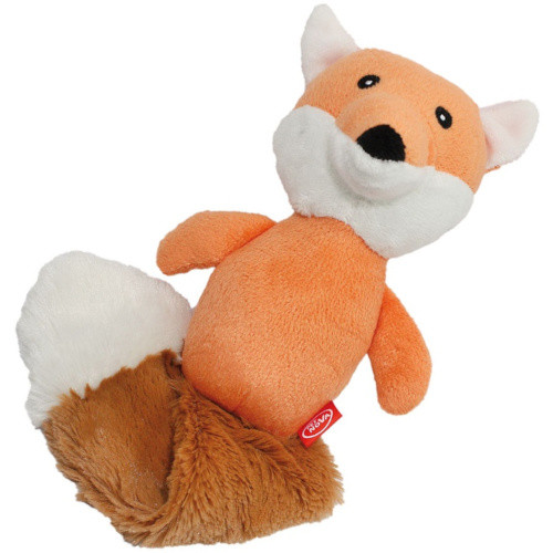 Hračka pre psa Pet Nova Plyšová líška pískajúca 36cm Rudy