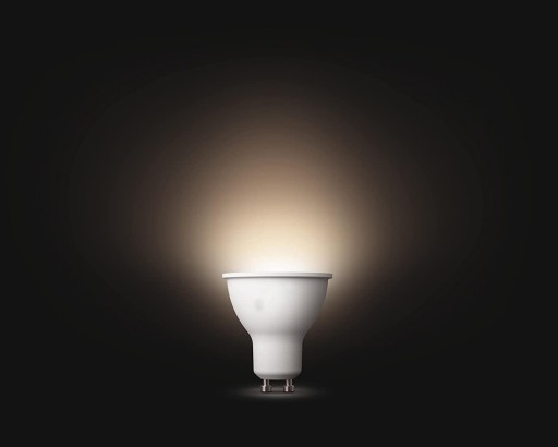 GU10 3W CCD LED žiarovka teplá biela halogénová úspora energie bez blikania