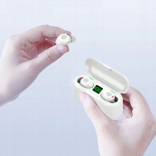 Bezdrôtové Bluetooth športové slúchadlá IN-EAR NA BEHANIE s mikrofónom