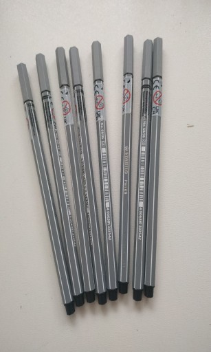 FINISH PEN 68 Stabilo čierne