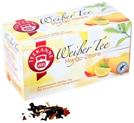 Teekanne Lemon Mango biely čaj 20 sáčkov 25g DE