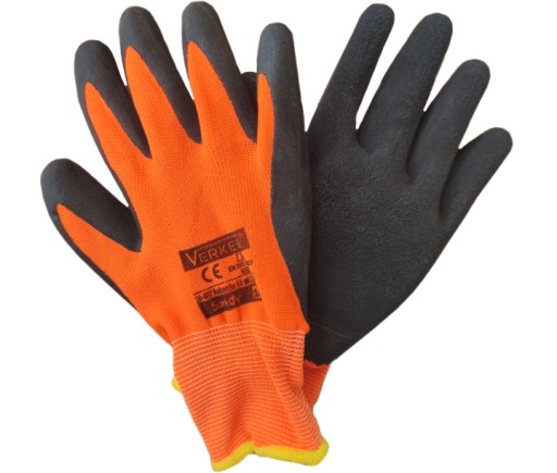 RUKAVICE PRACOVNÉ RUKAVICE SILNÉ LATEXOVÉ 9