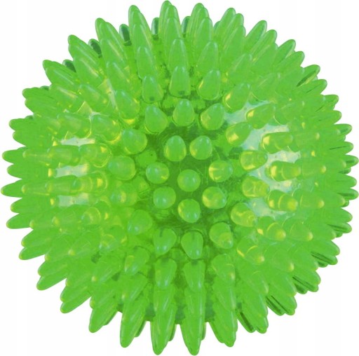 Ježko loptička plávajúca hračka pre psa čistí zuby 8 cm