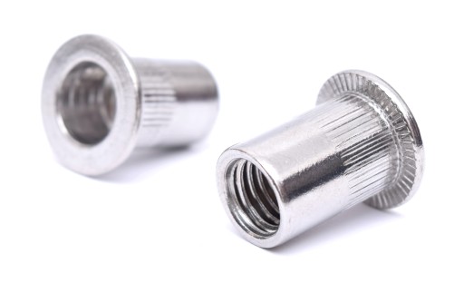 NITOVACIA MATICA NEREZOVÁ PLOCHÁ M6 INOX NITOVACIA MATICA 10 ks