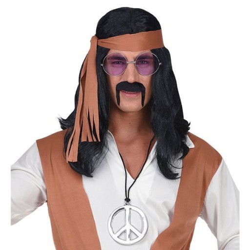 STRIEBORNÝ NÁHRDELNÍK HIPPIE PACIFIC