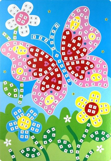 Penová mozaika Fun&Joy Butterfly