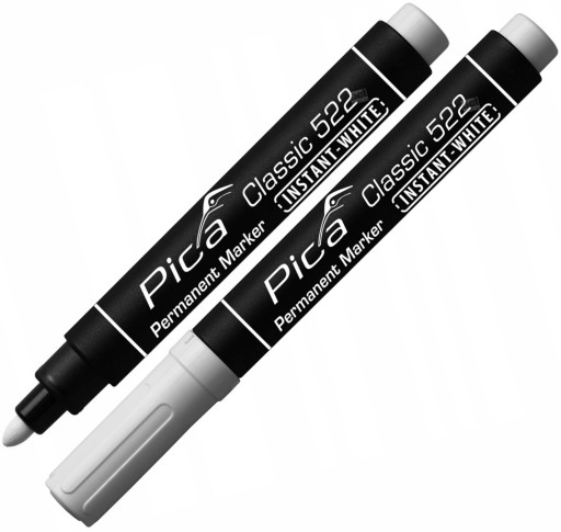 PICA 532/52 PERMANENTNÝ ZNAČOVAČ BIELY 1-2 mm