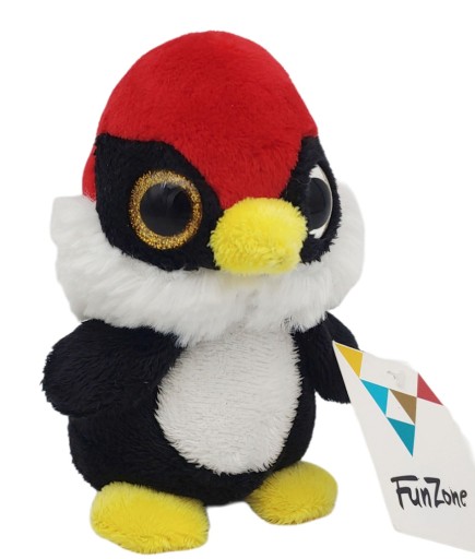 MÄKKÝ MASKOT 13cm PLYŠ VTÁKA TUKÁNA