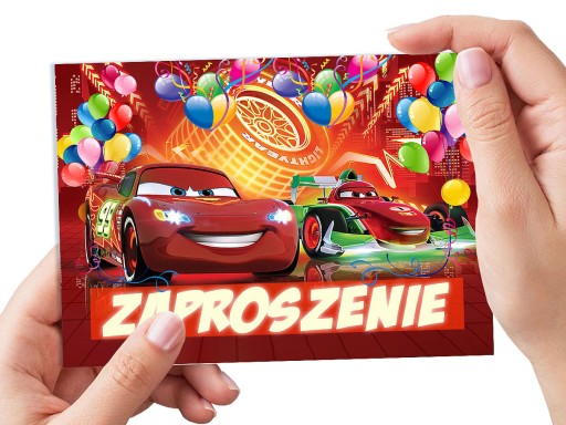 POZVÁNKA AUTA NA NARODENINY DIEŤAŤA + OBÁLKA ZDARMA