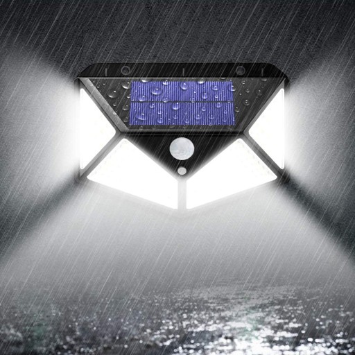 SOLÁRNE LED ULIČNÉ LAMPA 600 Lm DEKORATÍVNY pohybový senzor