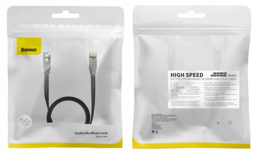 LAN KÁBEL BASEUS RJ45 ETHERNET CAT6 INTERNETOVÝ KÁBEL 1,5 m
