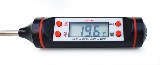 DIGITÁLNY KUCHYNSKÝ TEPLOMER NA MÄSO, VÍNO, LCD SONDA
