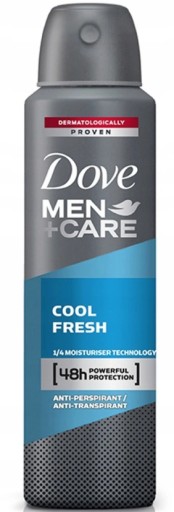 Dove Men+Care Antiperspirant Cool Fresh sprej 250 ml