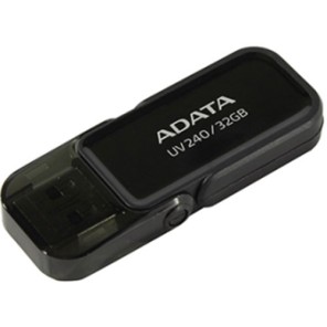 Pendrive ADATA UV240 ČIERNA 32 GB USB 2.0 IDEÁLNE PRE KAŽDODENNÉ POUŽITIE