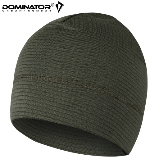 Termoaktívna športová šiltovka DOMINATOR QUICK DRY CAP Priedušná OLIVOVÁ