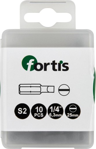 Bity FORTIS 1/4'' DIN3126 ploché 4,5x25mm 10ks