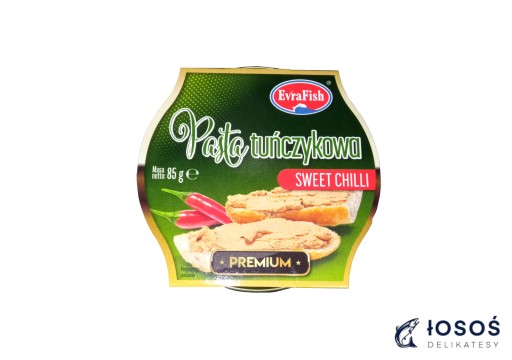 SLADKÁ CHILLI TUŇIAKOVÁ PASTA 85G PREMIUM-EVRAFISH