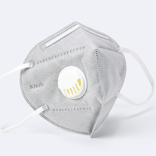 KN95 MASKA S VENTILOM S FFP2 FILTROM Šedá
