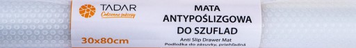 Vložka do zásuvky s protišmykovou podložkou Tadar 30x80