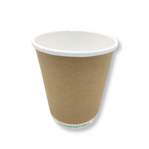 BEZ PLASTU papierový pohár 250ml 25ks oslobodený od poplatku SUP