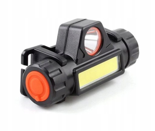 LED HLAVOVÁ LAMPA 4v1 MINI SVETLOMET S MAGNETOVOU BATÉRIOU NABÍJANIE cez USB