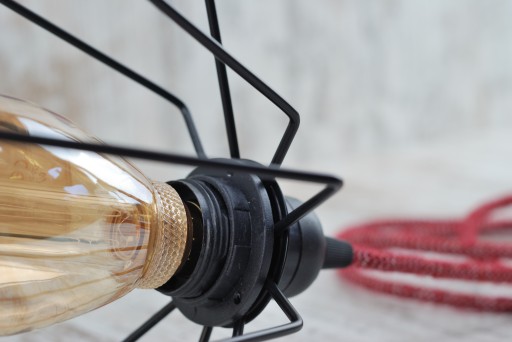 Objímka e27, dva krúžky pre tienidlo LOFT spider