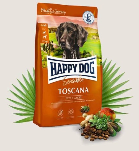 Happy Dog Supreme Toscana 300g + ZDARMA!