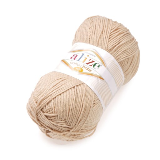 Bavlnená priadza Baby Soft 310 Honey