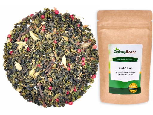 ZAUJÍMAVÝ čaj CHAI OOLONG - obchod 50g ODPORÚČAM