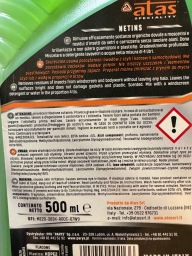 Sieťový odstraňovač hmyzu 0,5l Koncentrát