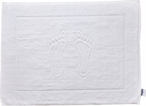 Rosa uterák na nohy 50x70 koberček 400g/m2 biely