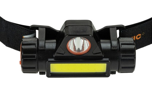 VÝKONNÁ HLAVNÁ LAMPA, BATÉRIA, MAGNET