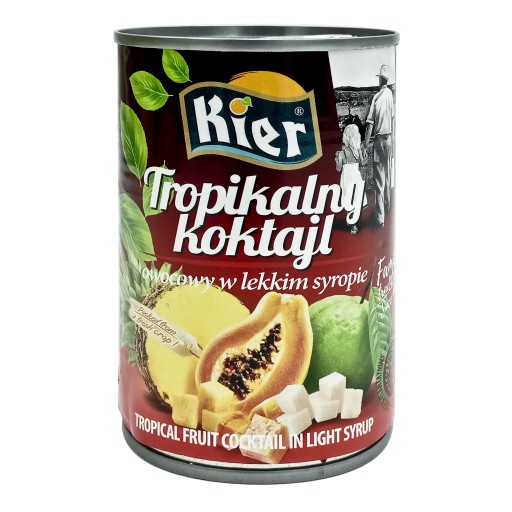 Tropický OVOCNÝ KOKTEJL 425g v sirupe LIGHT