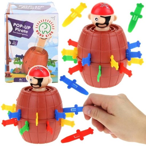 ZRUČNOSTNÁ HRA CRAZY PIRATE TYČ PIRÁTA