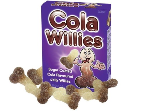 Peniski želé s príchuťou koly - Cola Jelly Willies