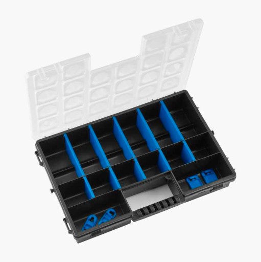 ORGANIZER box priehradky SKRUTKY návnady XL drobnosti Korálky HOEGERT