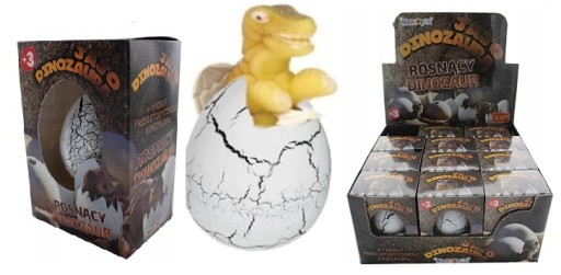 Egg Egg Rastúci dinosaurus, ktorý sa liahne z vajíčka
