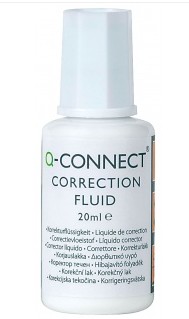Tekutý korektor so štetcom, 20ml Q-CONNECT