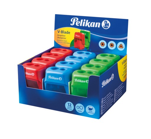 Pelikan Double V-Blade brúska s nádobou