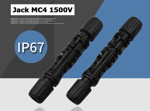 Lepší MC4 konektor, zásuvka, 1500V FV konektor