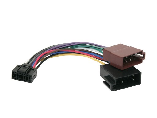KONEKTOR ADAPTÉRA PRE AUTORÁDIO KENWOOD ISO CUB