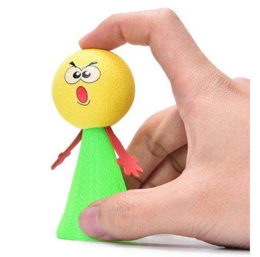Hračka skákacích škriatkov 2 LED 9 cm akčná figúrka