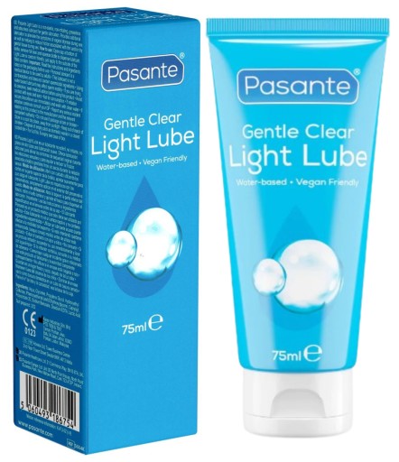 Pasante Gentle Light Lube Intimate Gel 75 ml, hydratačný na vodnej báze