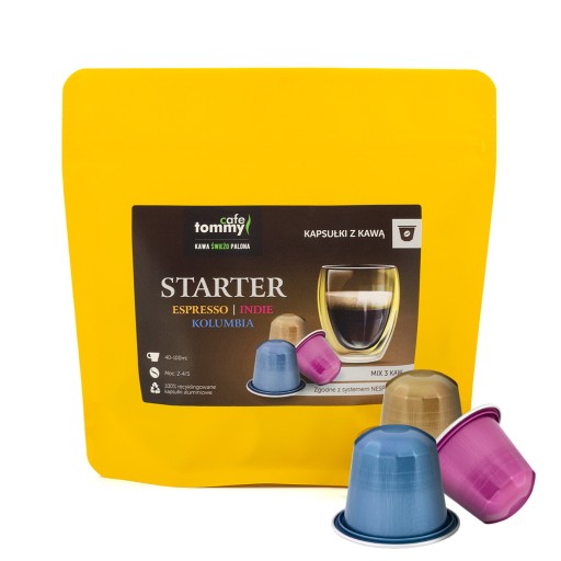 Kapsule Nespresso Craft coffee Čerstvo pražená MIX Kolumbia India